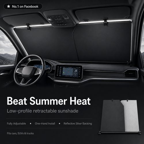 Ocene™ Retractable Car Sun Shade