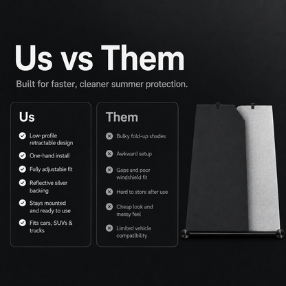 Ocene™ Retractable Car Sun Shade